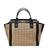 Alison Perforated Tote, front view